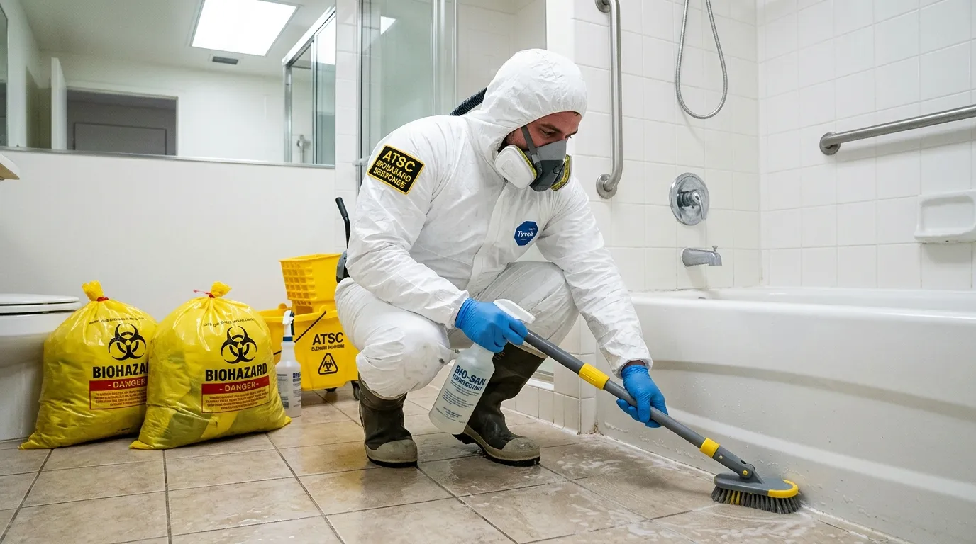 Decontamination equipment deployed for Blood Cleanup in Southwest Waterfront